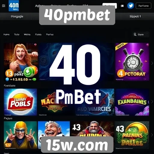 Avaliação dos jogos oferecidos no site 40pmbet