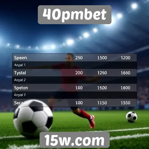 Comparativo de odds entre 40pmbet e concorrentes