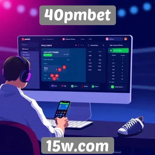 Interface e experiência do usuário no 40pmbet